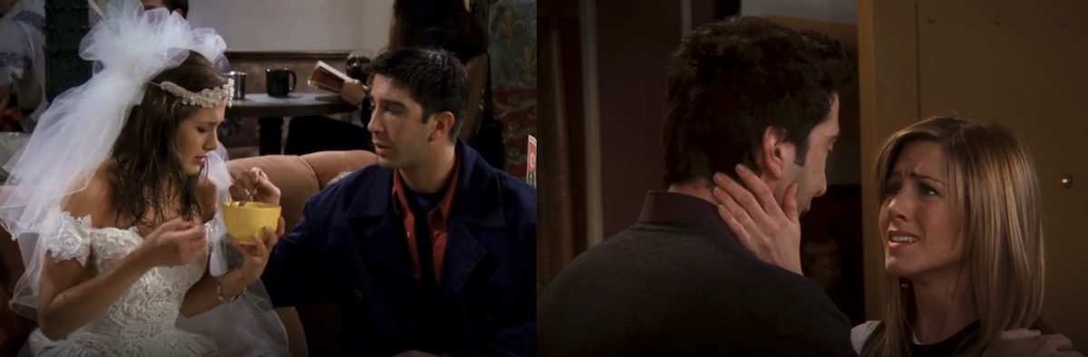 Friends TV show, Ross and Rachel, 1994-2004