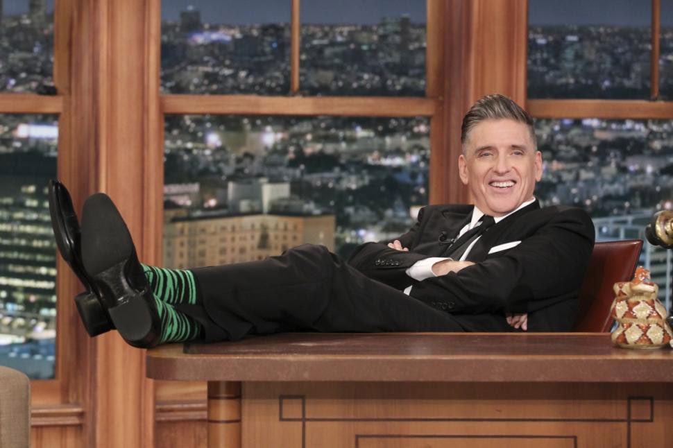 Craig Ferguson on the Late Late Show set (The New Yorker)