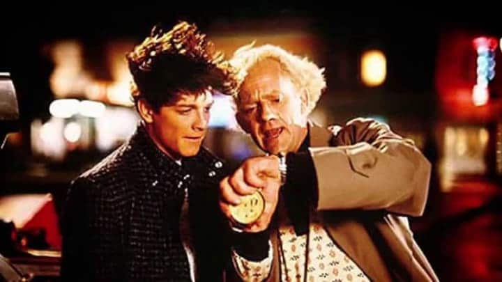 Eric Stolz as Marty McFly before the role was recast
