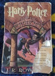 My first Harry Potter book