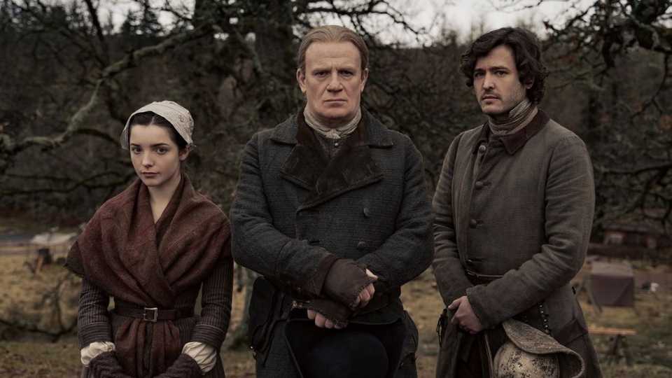 The Christie family in Outlander Season 6