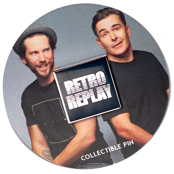 Retro Replay Collectible Pin with Nolan North and Troy Baker