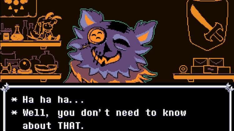 Deltarune - Cat Shopkeeper Screenshots