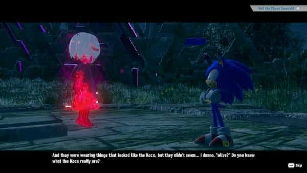 sonic frontiers plot