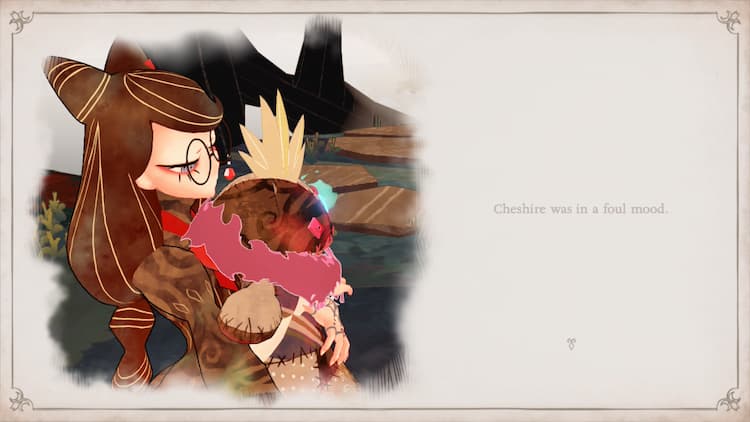 Cereza hugging Stuffy Cheshire