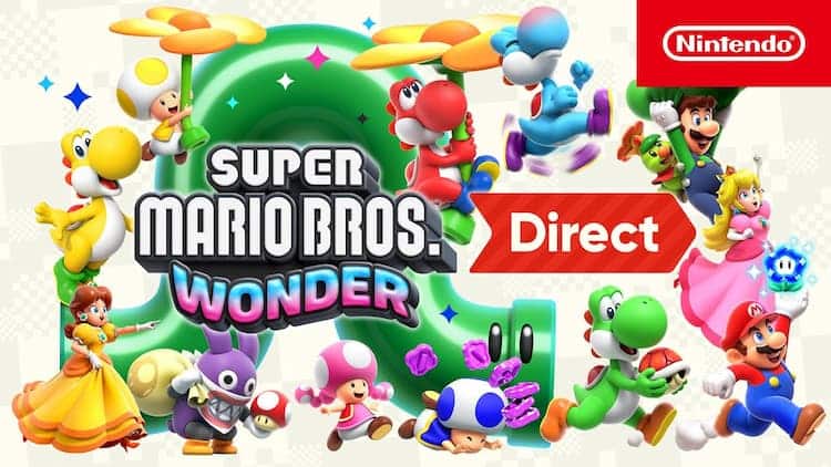 The Super Mario Bros. Wonder Direct Excited, Surprised, and Terrified
