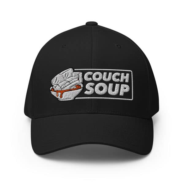 Couch Soup Structured Twill FlexFit Cap - Image 5