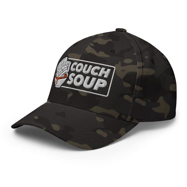 Couch Soup Structured Twill FlexFit Cap - Image 3