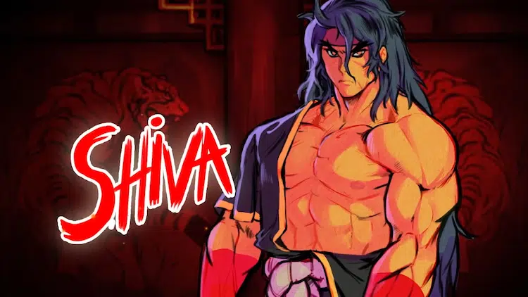 Promotional image of Shiva from Streets of Rage 4